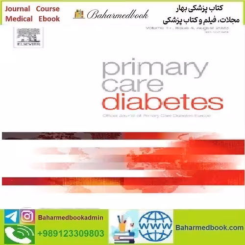 Primary Care Diabetes Volume 14 Issue 1 to 6 2020 TRU