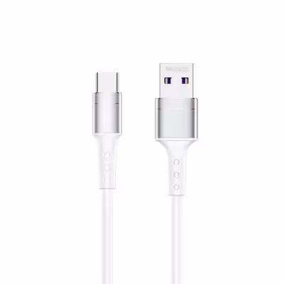 کابل تبدیل USB به USB-C ریمکس مدل RC-198a 5A طول 1 متر