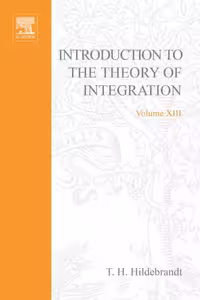 خرید و دانلود نسخه کامل کتاب Introduction to Theory of Integration (Pure &amp; Applied Mathematics)