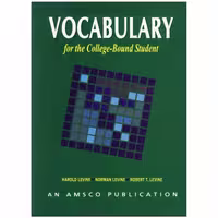 Vocabulary For the College Bound Student کتاب