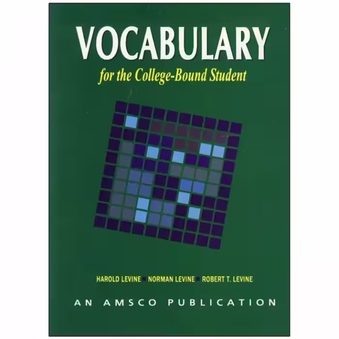 Vocabulary For the College Bound Student کتاب