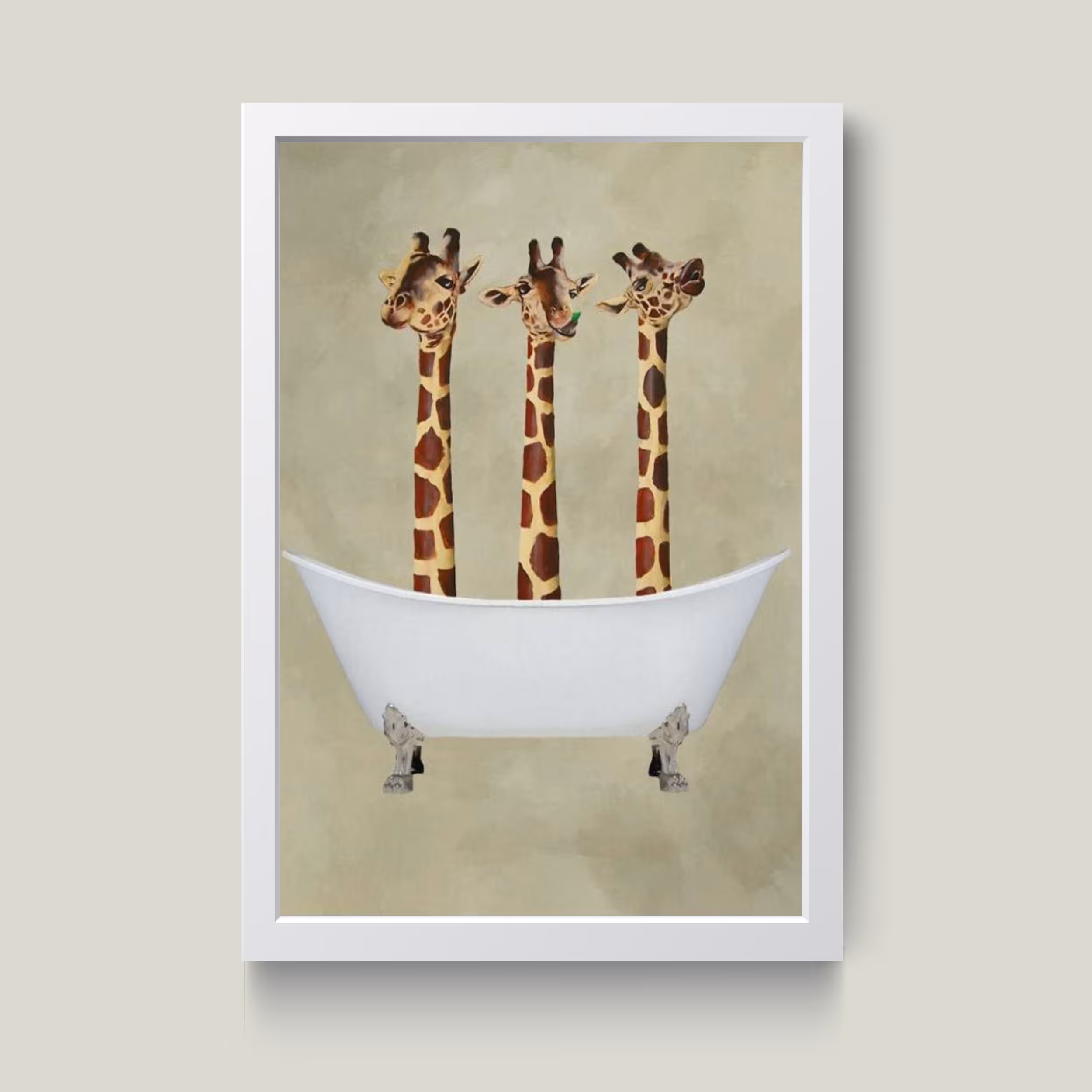 تابلو مدل giraffe کد m2662-w