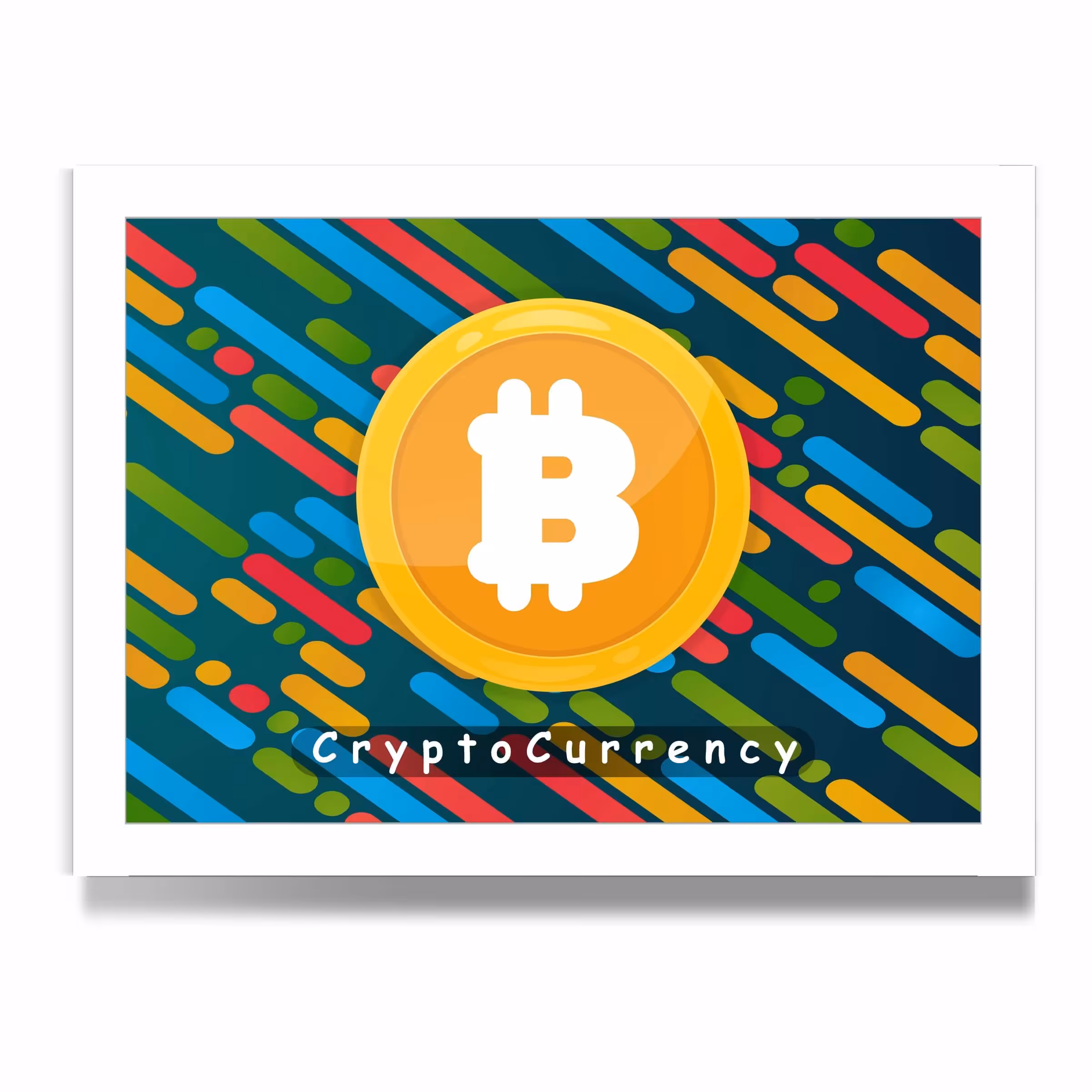 تابلو مدل بیت کوین کد WBCRO1