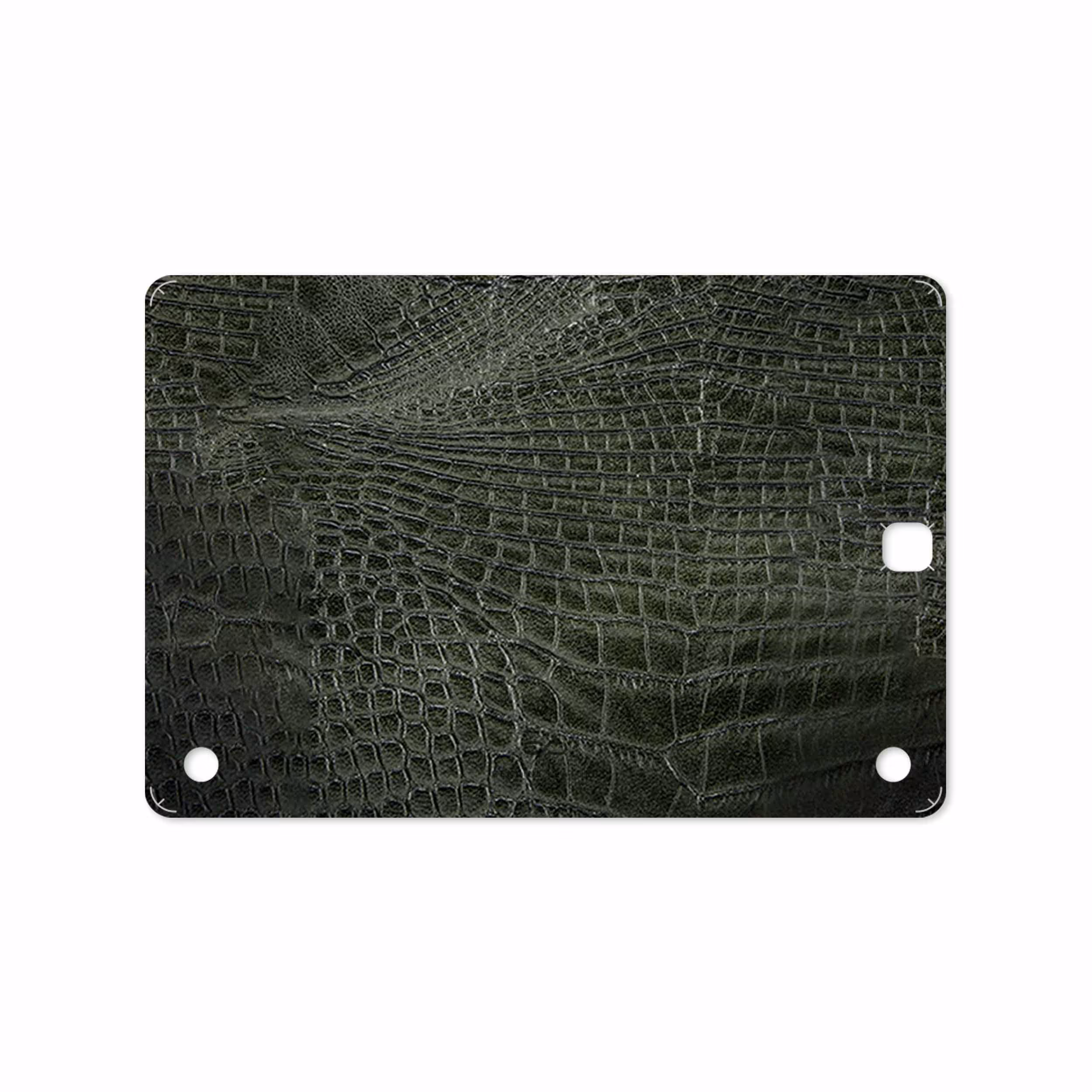 برچسب پوششی ماهوت مدل Green-Crocodile-Leather مناسب برای تبلت سامسونگ Galaxy Tab A 9.7 2015 T550