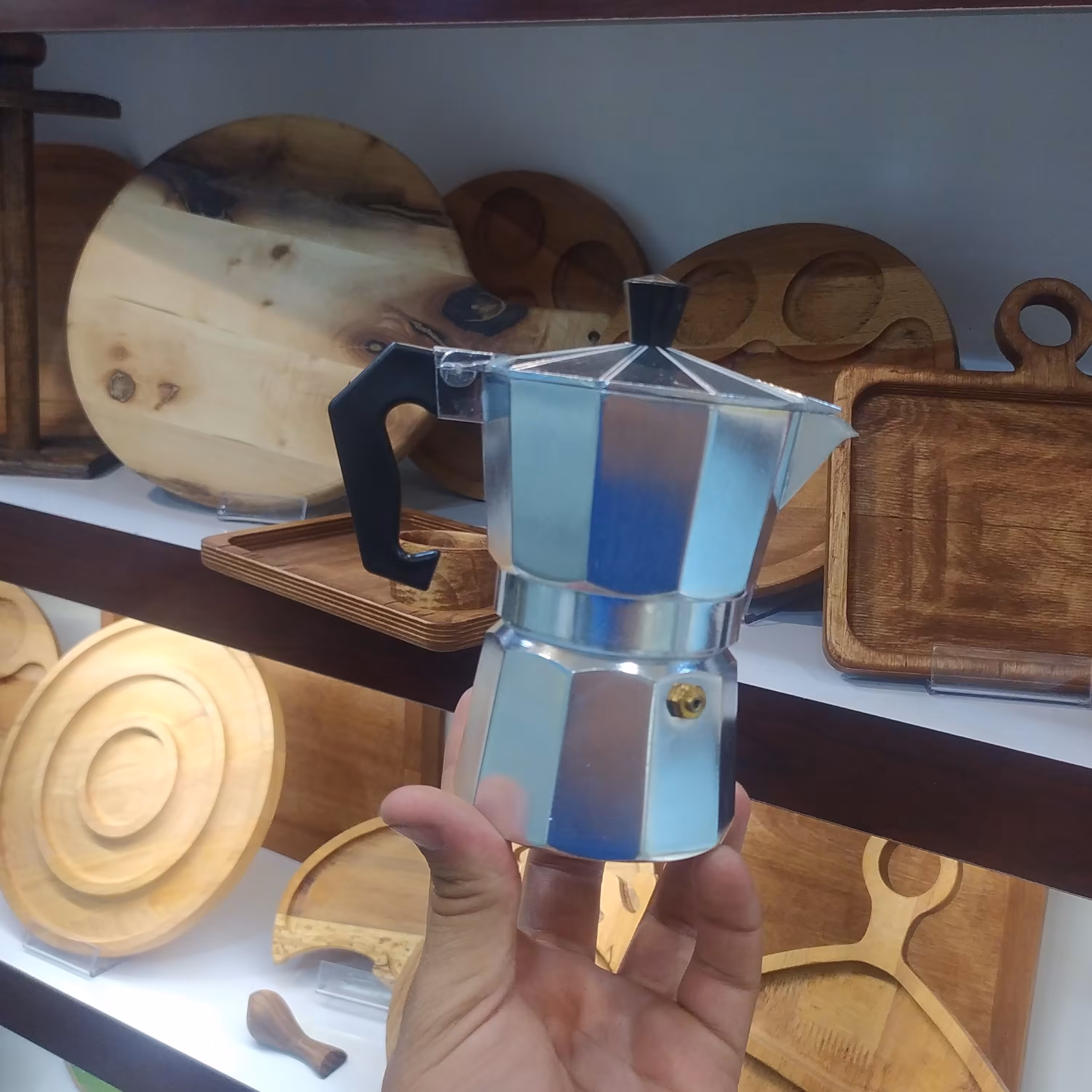 موکا پات یک کاپ آلومینیومی درجه یک 