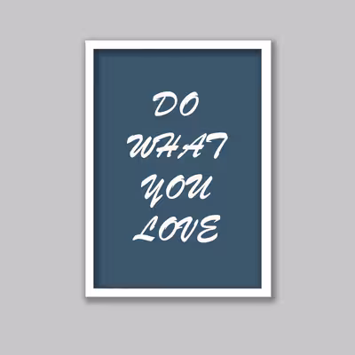 تابلو مدل انگیزشی Do What You Love کد LA-G10259