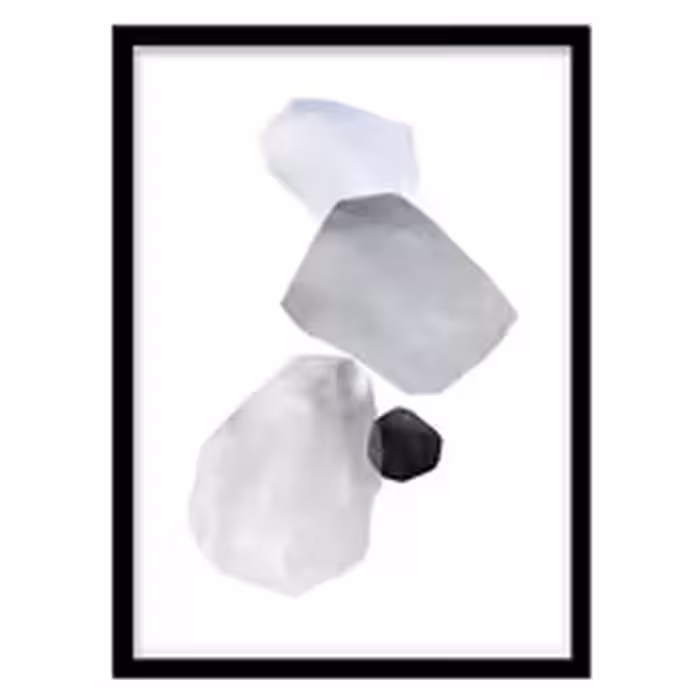 قیمت و خرید تابلو دکوراتیو مدل نقاشی اَشکال انتزاعی کد 022