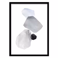 قیمت و خرید تابلو دکوراتیو مدل نقاشی اَشکال انتزاعی کد 022