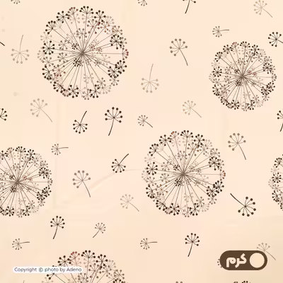 ملحفه آدنو مدل Dandelion کد IR119 دونفره سایز 160x200 سانتی متر