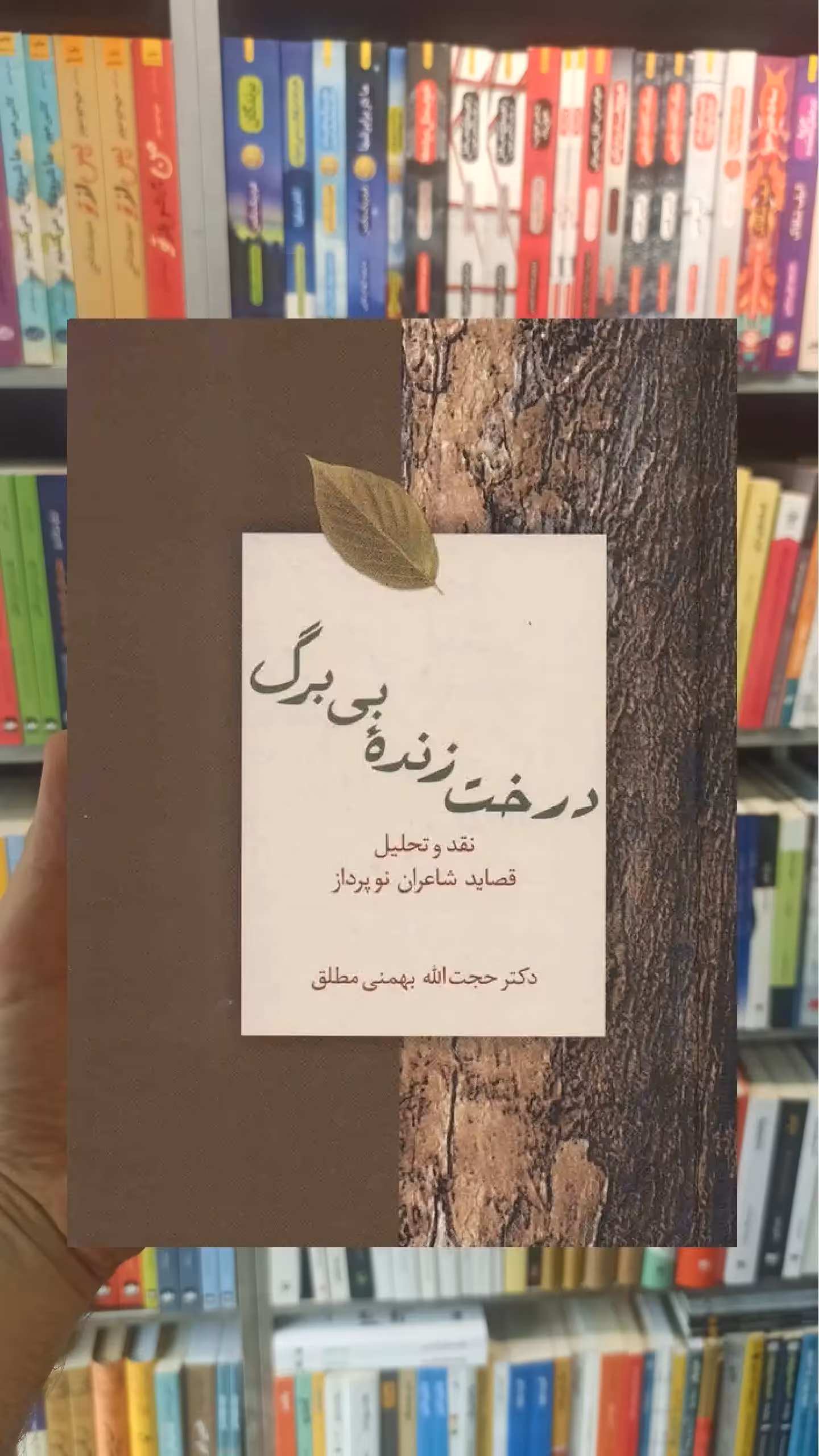 درخت زنده بی برگ بهمنی مطلق سخن - بانک کتاب ماندگار-قیمت-خرید-کتاب-کمک-درسی-کنکور-دانشگاهی