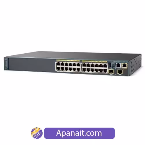 سوئیچ شبکه مدیریتی سیسکو 24 پورت WS-C2960S-24TD-L
