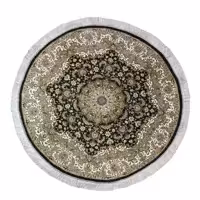 فرش دستبافت یک متری طرح ترنجی کد YM.1222