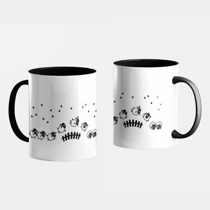 ماگ طرح شمارش گوسفند کد 399