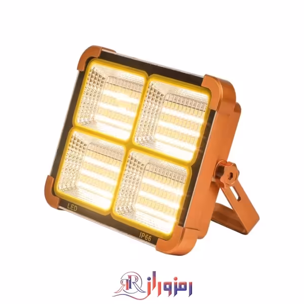پروژکتور شارژی خورشیدی مدل D8