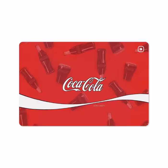 برچسب پوششی ماهوت مدل Coca-Cola-Logo مناسب برای تبلت سامسونگ Galaxy Tab S5e 10.5 2019 T720