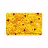 برچسب پوششی ماهوت مدل Yellow-Flower مناسب برای تبلت سامسونگ Galaxy Tab A 10.1 2016 T580