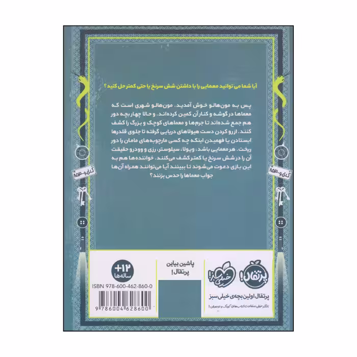 کتاب علامت سوال ها دزد و شکارچی اثر دن پبلاکی انتشارات پرتقال
