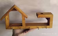 جاکلیدی طرح کلبه چوبی | hesamwood