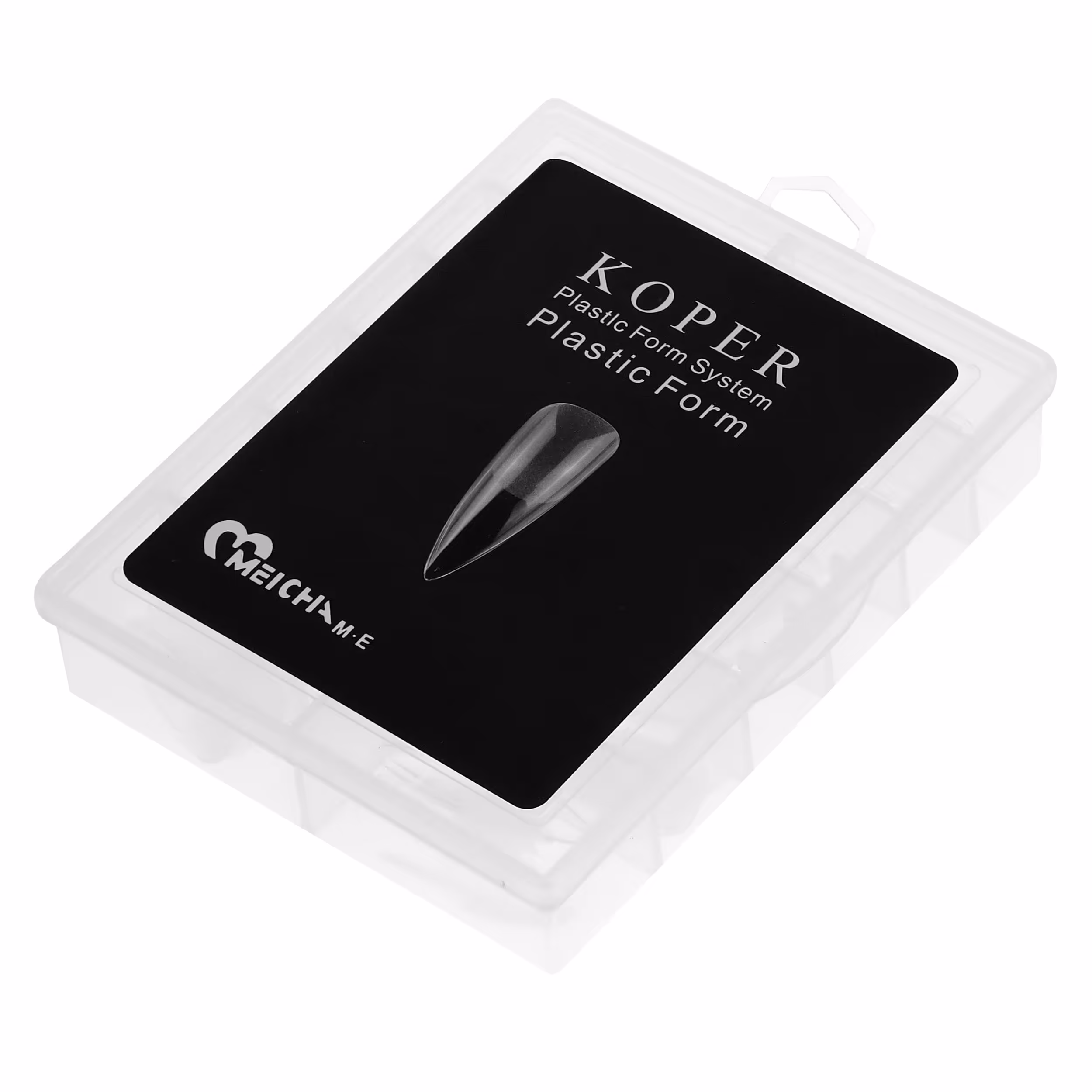 قالب کاشت ناخن کوپر مدل میچا کد C-05 بسته 120 عددی