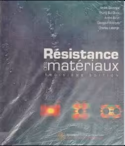 خرید و دانلود نسخه کامل کتاب Résistance des matériaux - Pdf