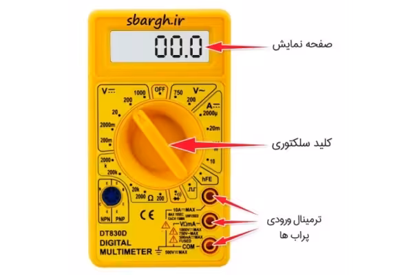 آموزش کار با مولتی متر pdf - کتابخانه مجازی واتیکان