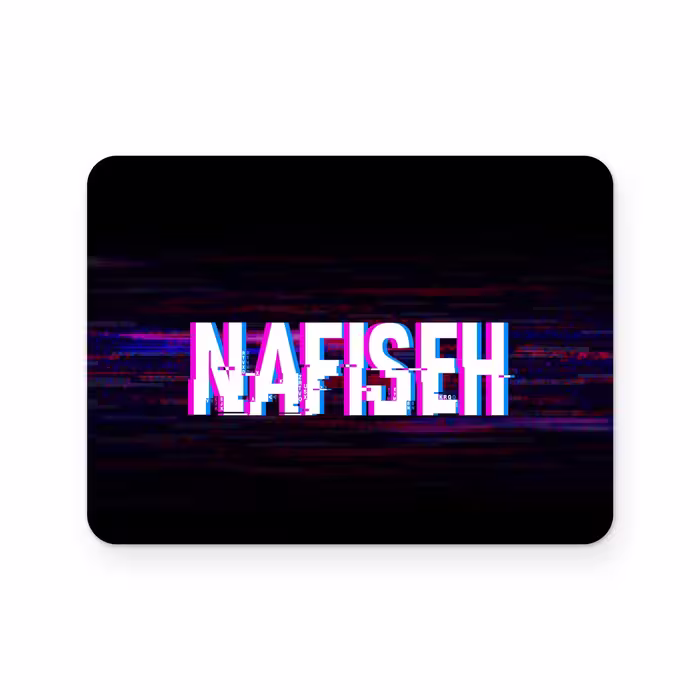 برچسب تاچ پد دسته بازی پلی استیشن 4 ونسونی طرح Nafiseh