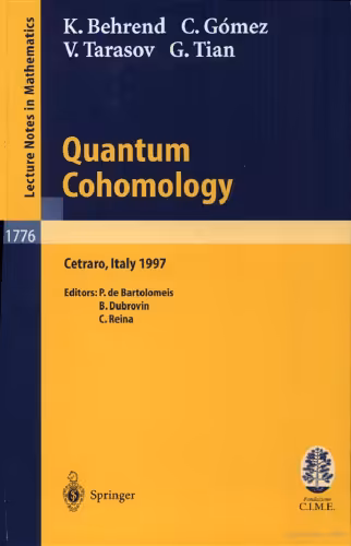 خرید و دانلود نسخه کامل کتاب Quantum Cohomology