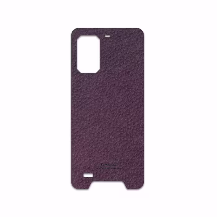 برچسب پوششی ماهوت مدل Purple-Leather مناسب برای گوشی موبایل یولفون Armor 7