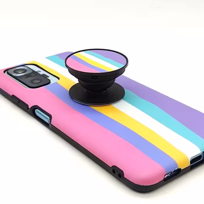 کاور لاین کینگ مدل IMD RANGINKAMAN مناسب برای گوشی موبایل اپل IPhone 13 pro Max به همراه پایه نگهدارنده