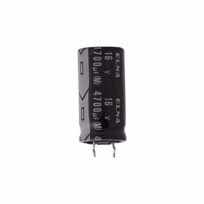 خازن الکترولیت 4700 میکرو فاراد کد 00040 بسته 2 عددی
