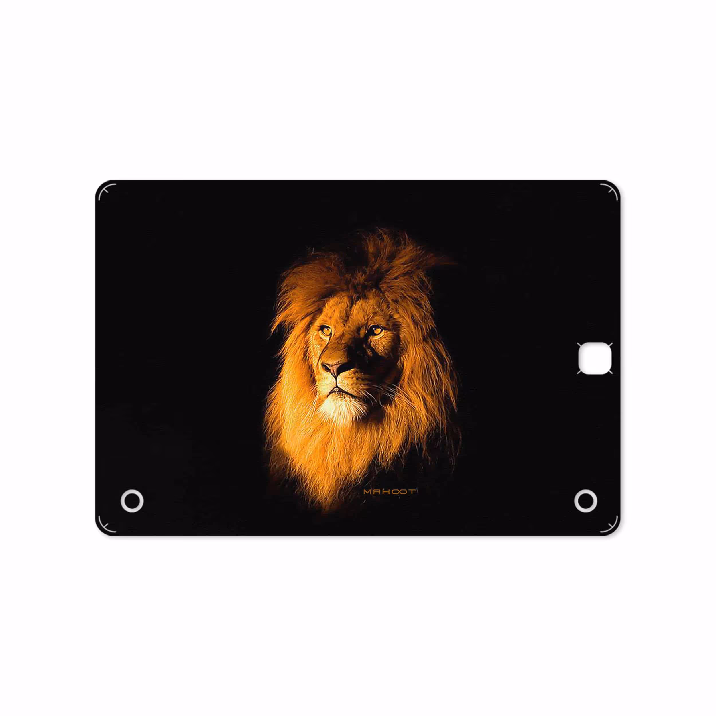 برچسب پوششی ماهوت مدل Lion مناسب برای تبلت سامسونگ Galaxy Tab A 9.7 2015 T550