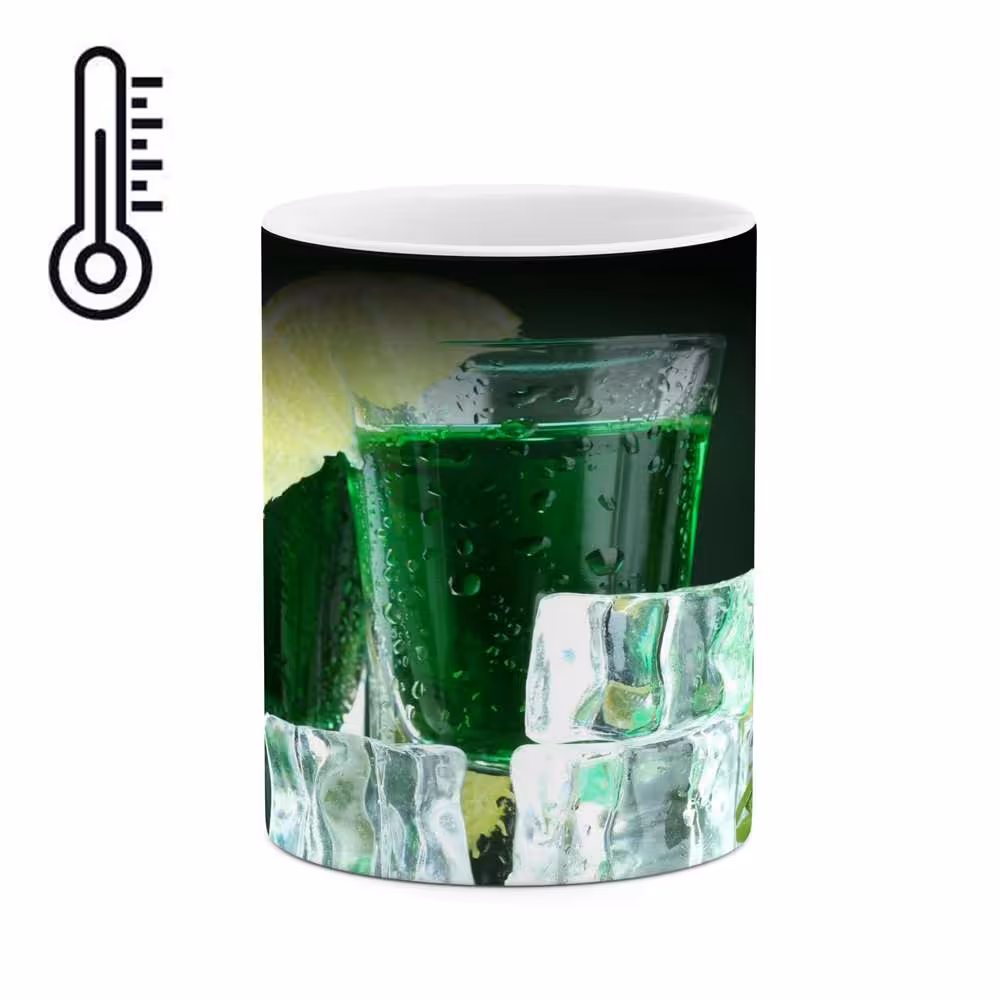 ماگ حرارتی کاکتی طرح آبمیوه مدل mgh15585