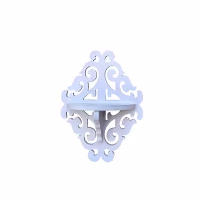 شلف دیواری مدل لوزی کد TW-SH02