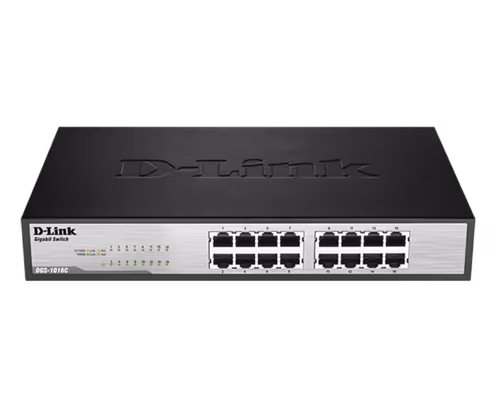 سوییچ 16 پورت دی-لینک مدل DGS-1016C - دوسو آی تی