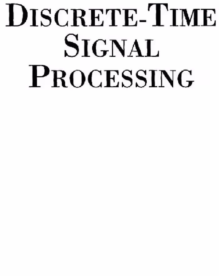 خرید و دانلود نسخه کامل کتاب Discrete-Time Signal Processing