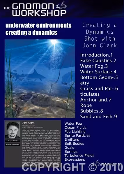 the gnomon workshop maya dynamics underwater environments creating a dynamics