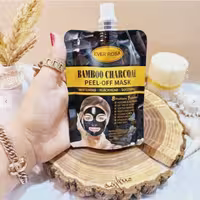 ماسک صورت پیل آف BAMBOO CHARCOAL ساندیسی اور رزا EVER ROSA