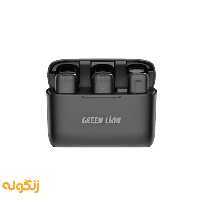 میکروفن یقه ای گرین لاین مدل 2IN1 WIRELESS MICROPHONE TYPE-C - زنگوله