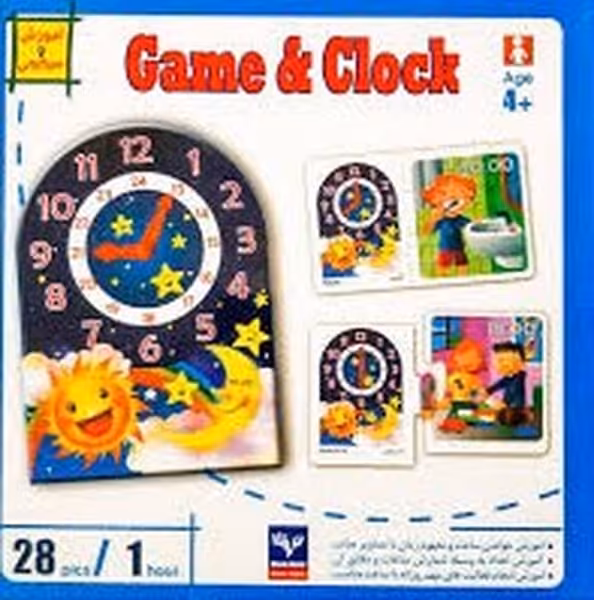 فکری Game &amp; Clock (بازی و ساعت) - کتاب‌فروشی کوچه کتاب