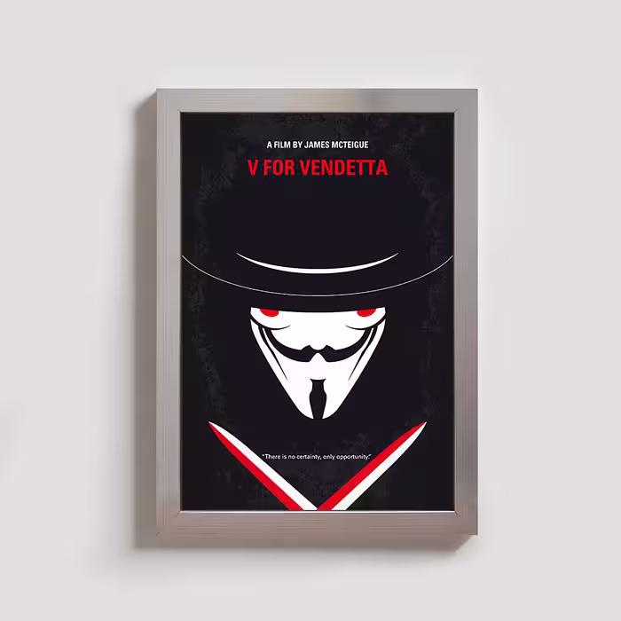 تابلو مدل v for vendetta