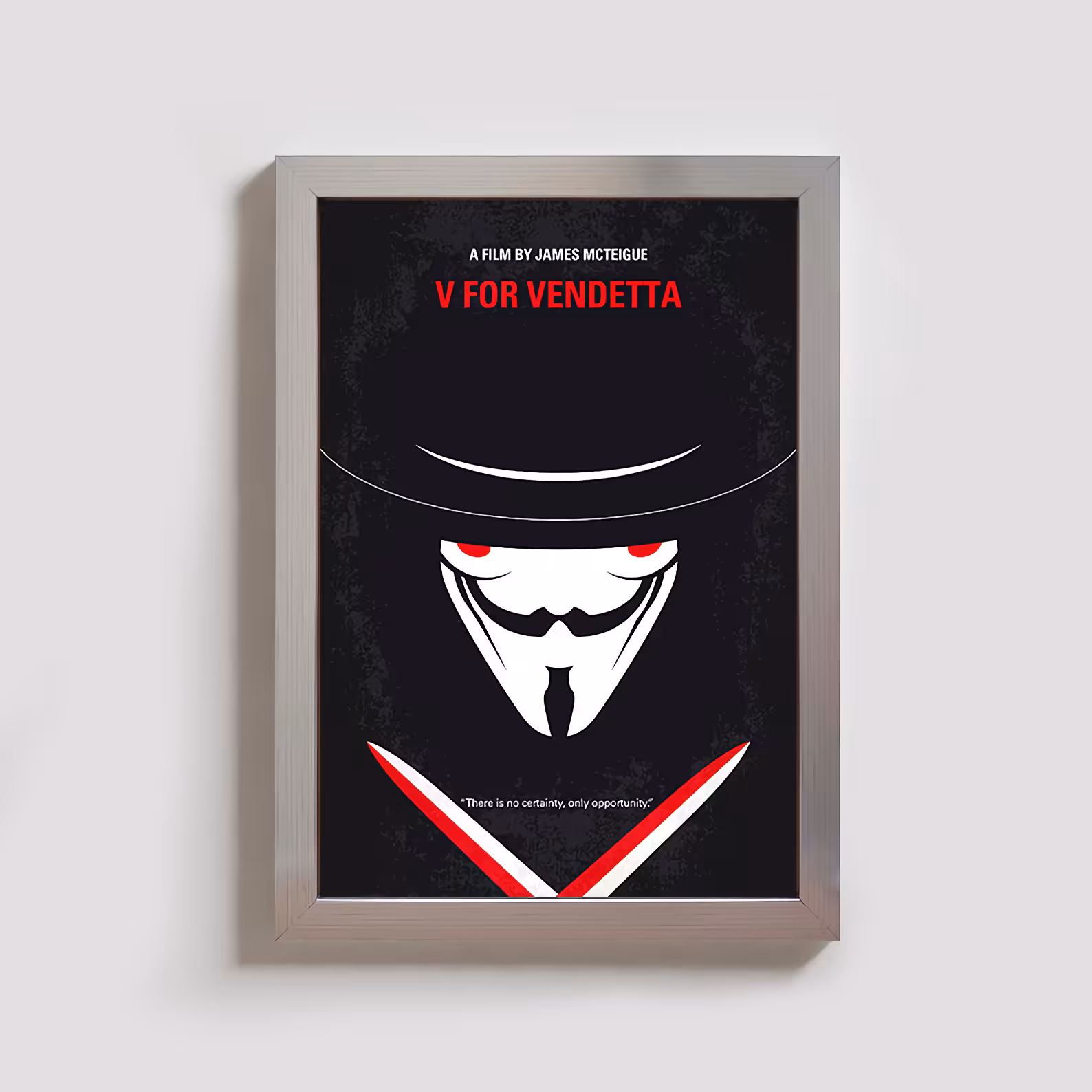 تابلو مدل v for vendetta