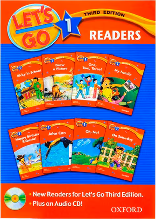 Lets Go 1 Readers Book ویرایش سوم