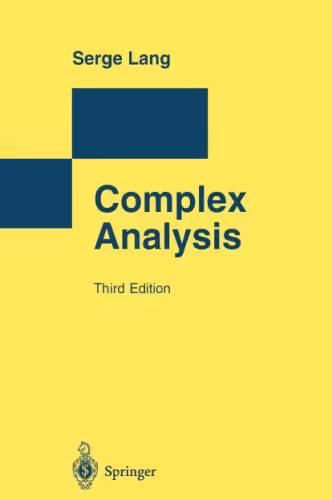 خرید و دانلود نسخه کامل کتاب Complex Analysis