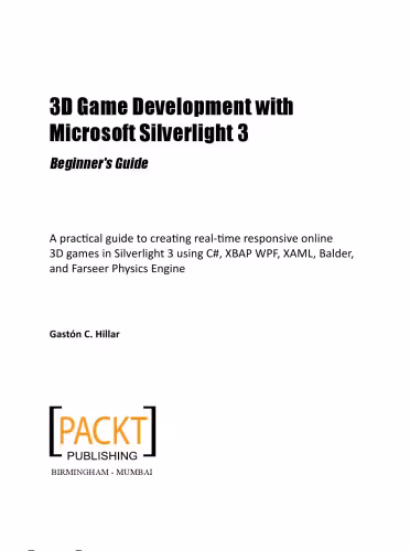 خرید و دانلود نسخه کامل کتاب 3D Game Development with Microsoft Silverlight 3: Beginner's Guide