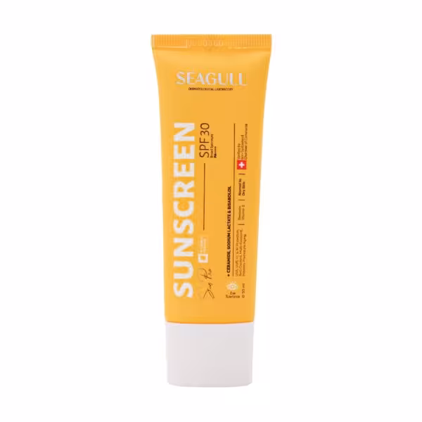 سی گل  کرم ضد آفتاب  رنگی SPF30 مناسب پوست چرب ومختلط