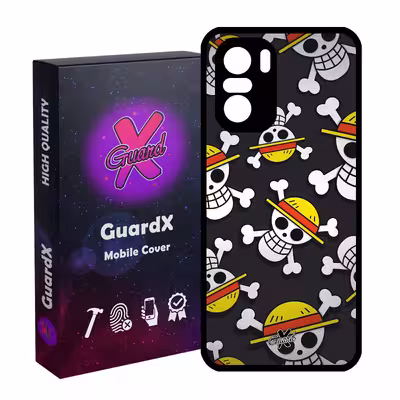 کاور گارد ایکس طرح One Piece Anime مدل Glass10507 مناسب برای گوشی موبایل شیائومی Poco F3/MI 11X/MI 11X Pro/Redmi K40/K40 Pro