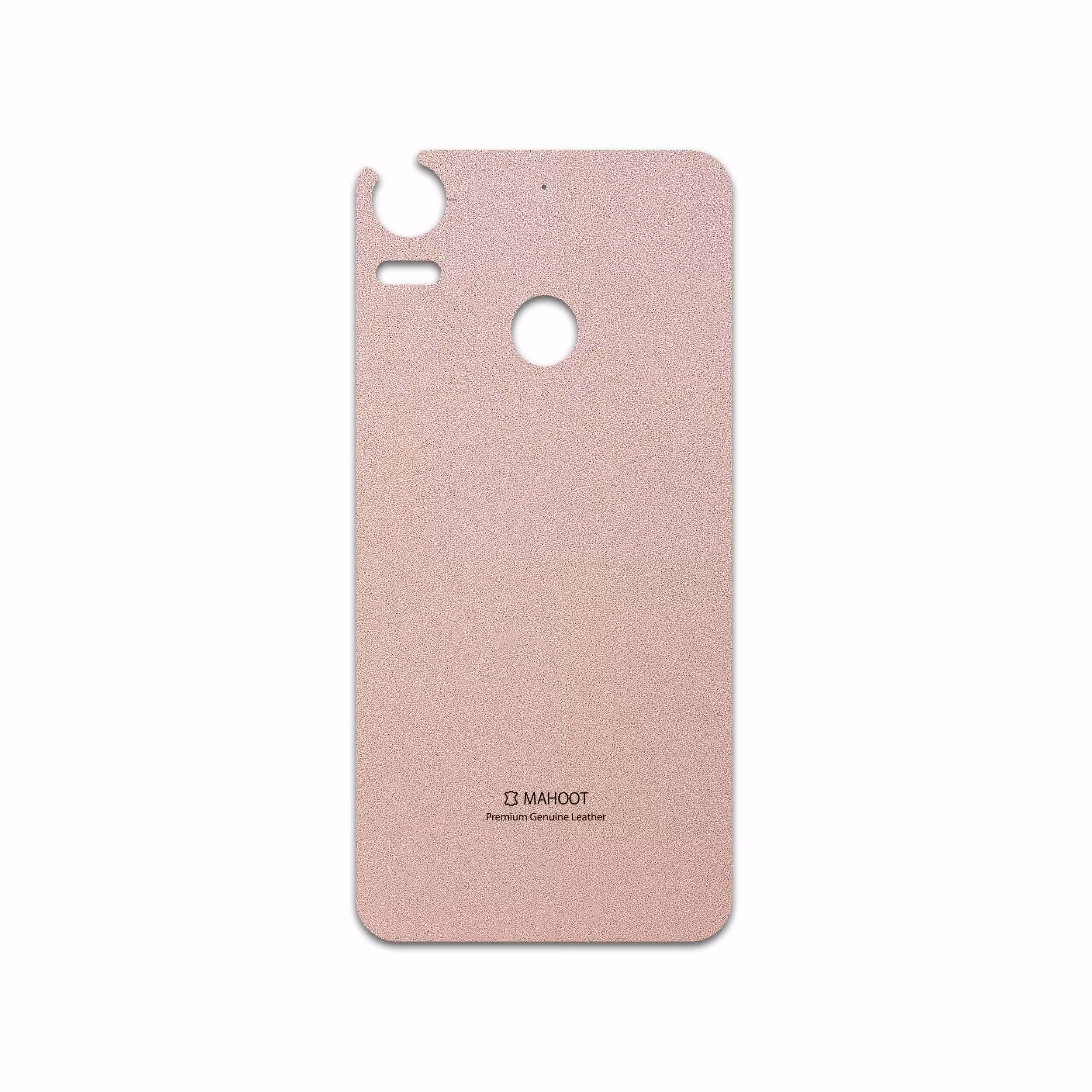برچسب پوششی ماهوت مدل Rose Gold Leather مناسب برای گوشی موبایل اچ تی سی Desire 10 Pro
