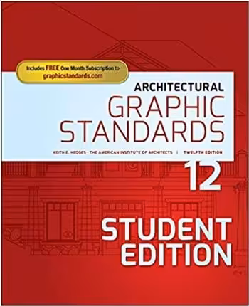 󾕇 دانلود کتاب Architectural Graphic Standards Student Edition 2017 - دانلود کتاب های دانشگاهی