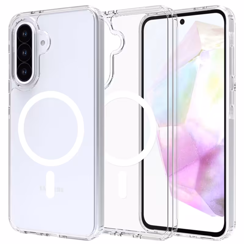 قاب مگ سیف شفاف مناسب برای Samsung Galaxy A56