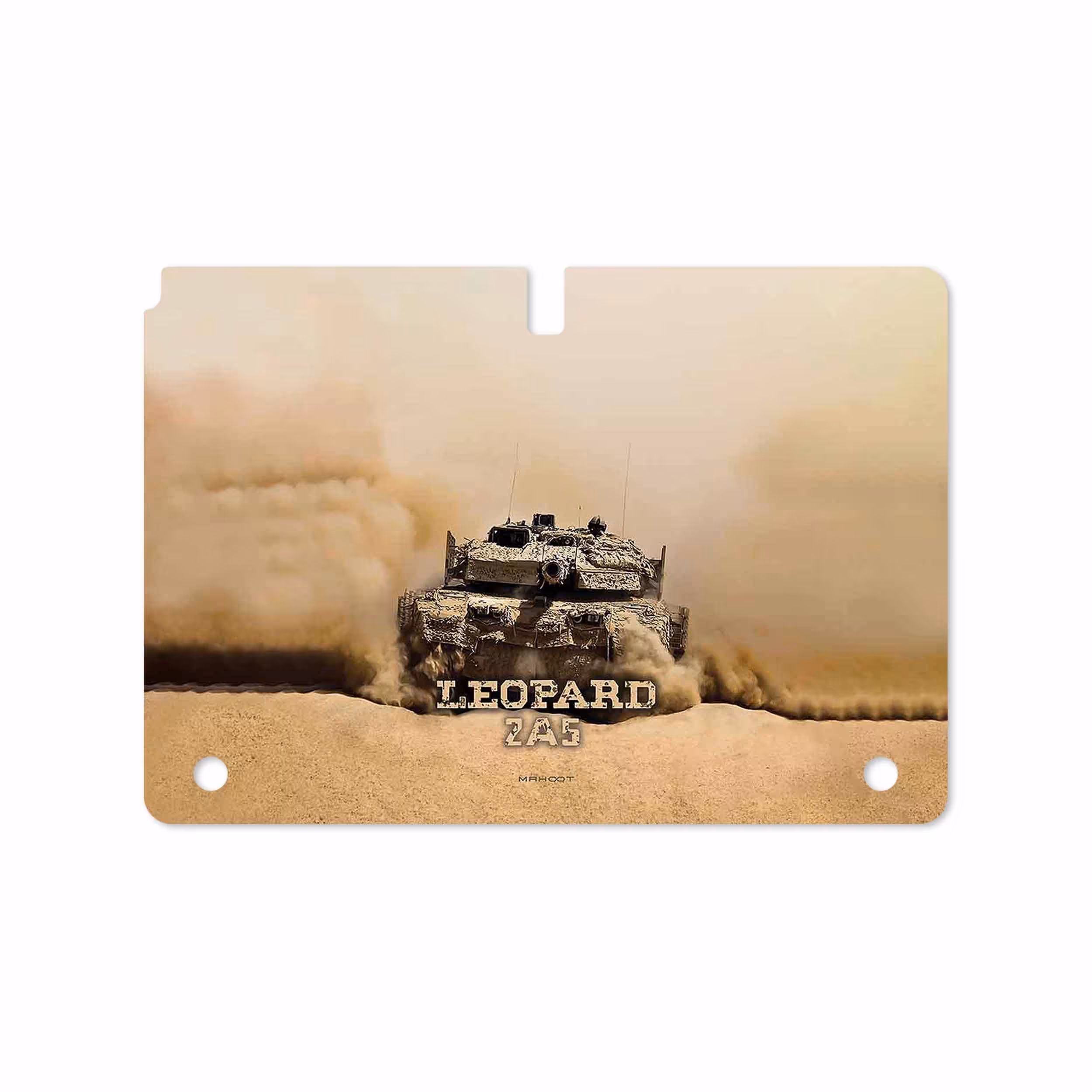 برچسب پوششی ماهوت مدل Leopard 2A5 tank مناسب برای تبلت سامسونگ Galaxy Note 10.1 2012 N8010